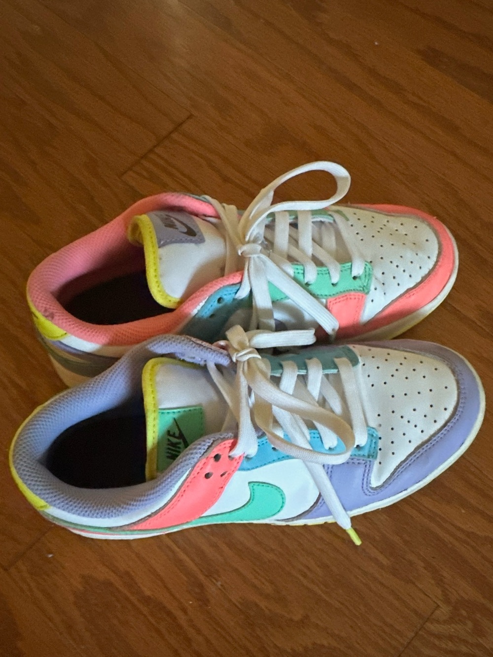 Nike Women’s Dunk Low SE Easter 'Candy' DD1872-100 Sneakers Shoes Size 7 Pastel